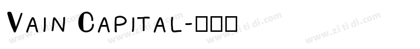 Vain Capital字体转换